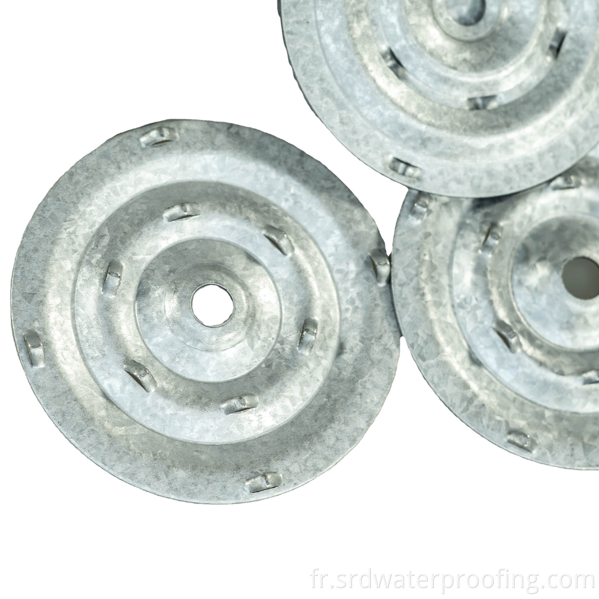 2.4 inch Galvanaized Seam plates Roofing Fasteners 